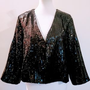 Metrostyle Sequin Jacket